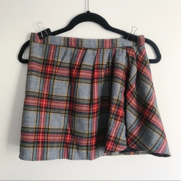 J. Crew Dresses & Skirts - J.Crew wool plaid skirt